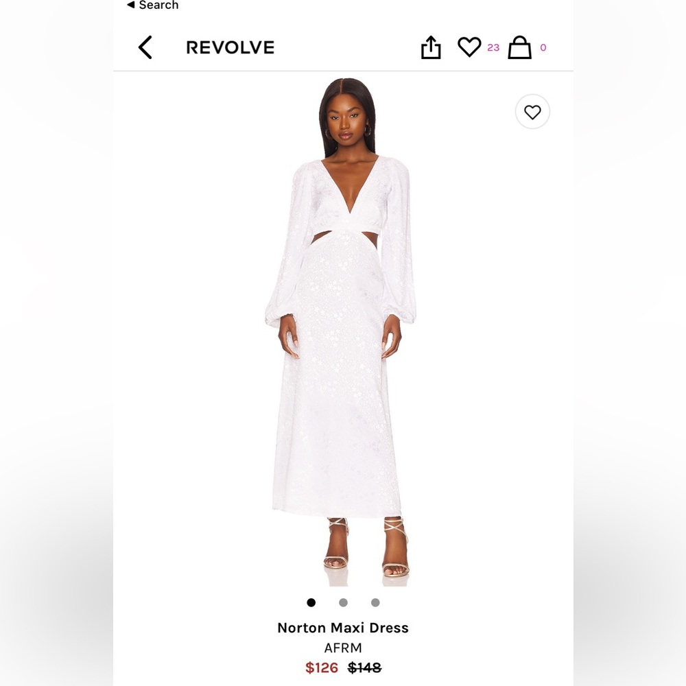 AFRM Norton Maxi Dress